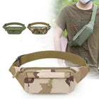 Riñonera Deportiva Camuflaje para Hombre - Gran Capacidad y Estilo Táctico