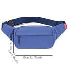 Riñonera Deportiva Oxford: Bolsa Cruzada para Teléfono, Espaciosa y Elegante