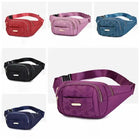 Riñonera Deportiva Impermeable Mujer Gran Capacidad - Bolsa Oxford Floral Bordada