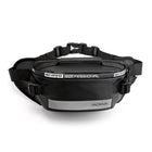 Riñonera Antirrobo para Hombre de Nylon - Bolsa de Cintura Ajustada Multifuncional con Banda Reflectante