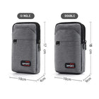 Riñonera Deportiva Geestock: Bolsa de Cintura para Móvil, Correr y Senderismo
