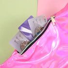 Riñonera Deportiva Mujer: Bolso Brillante de Cintura Ajustable