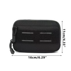 Riñonera Deportiva Táctica Molle con Bolsa Admin para Herramientas EDC y Accesorios Multifuncional para Camping y Caza