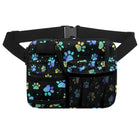 Riñonera de Enfermera para Mujer con Estampado de Patas de Perro - Bolsa Médica Personalizada para Estetoscopios, Vendas y Tijeras
