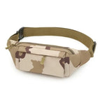 Riñonera Deportiva Camuflaje para Hombre - Gran Capacidad y Estilo Táctico
