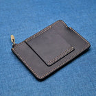 Riñonera Deportiva de Cuero Negro para Hombre - Pequeña y Elegante