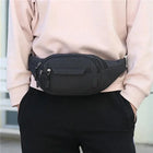 Riñonera Grande Unisex - Bolso Bandolera Casual de Cintura