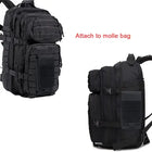 Riñonera Deportiva Táctica 1000D Oxford - Negra