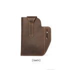 Riñonera Deportiva de Cuero Vintage para Hombre - Bolsa Cruzada para Móvil