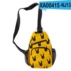 Riñonera de Viaje Impermeable para Mujer con Estampado 3D - Bolso Bandolera Deportivo
