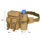 Riñonera Deportiva 1000D para Hombre y Mujer - Bolsa Oxford Multifuncional para Viaje y Senderismo