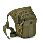 Riñonera Deportiva Impermeable Oxford para Hombre - Bolsa de Cadera y Pierna para Moto, Running y Viajes