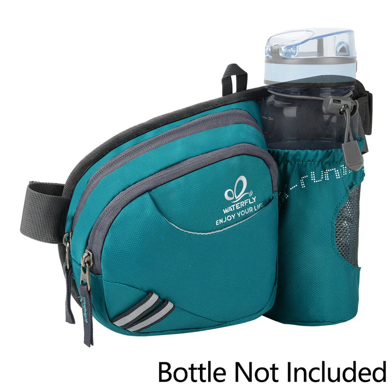 Riñonera Deportiva con Portabotellas para Hombre y Mujer