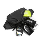 Riñonera Deportiva para Hombre de Nylon Impermeable Multiusos - Bolsa de Cintura, Pecho y Cadera