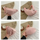 Riñonera Deportiva Mujer: Bolsa Pecho Luna Oxford Impermeable y Multifuncional