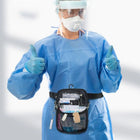 Riñonera de Enfermera Ajustable Multibolsillos Impermeable - Bolso de Cintura Grande para Enfermeras