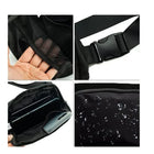 Riñonera Deportiva Impermeable Mujer - Bolsa Cintura Pequeña para Correr, Viajar y Uso Diario