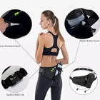 Riñonera Deportiva Ajustable con Portabotellas - Cinturón Multifuncional para Correr y Actividades al Aire Libre