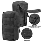 Riñonera Deportiva Táctica Negra 1000D - GAZJYUSP