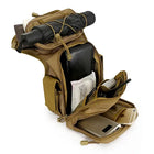Riñonera Deportiva para Hombre - Bolsa Muslera Ajustable para Moto, Senderismo y Actividades al Aire Libre