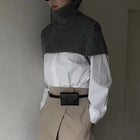 Riñonera Deportiva Elegante de Cuero Sintético para Mujer - Bolso Cintura Multifuncional