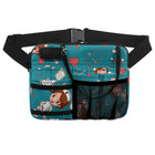 Riñonera de Enfermera con Estampado de Enfermería - Bolsa Cintura Ajustable Multibolsillos