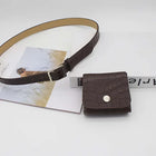 Riñonera Deportiva de Cuero Sintético con Estampado Cocodrilo - Ideal para Viajes