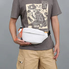 Riñonera Deportiva Multibolsillos para Hombre - Bolsa de Pecho de Nylon Impermeable con Correa Ajustable