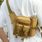 Riñonera Táctica para Hombre - Bolsa de Cintura Militar para Camping, Senderismo y Deportes al Aire Libre