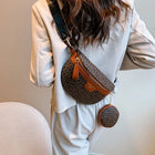 Riñonera Deportiva Mujer - Bolso Cruzado de Piel Sintética para Monedas y Compras