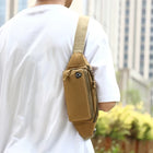 Riñonera Deportiva Hombre - Bolsa Pecho Grande Capacidad y Moderna