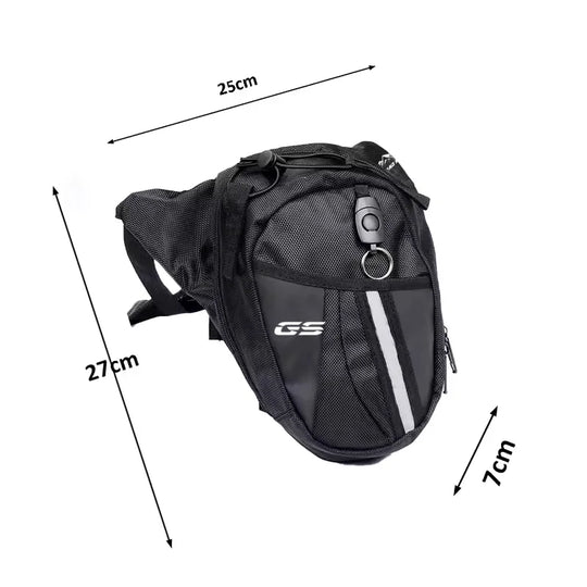 Riñonera de Pierna Impermeable para Moto y Motoristas - Bolso Lateral Resistente