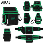 Riñonera Deportiva Profesional para Herramientas - Verde y Negro