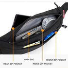 Riñonera Deportiva Hombre Multifuncional: Bolsa de Cintura, Pecho o Hombro