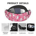 Riñonera Deportiva Unisex - Bolso Bandolera Casual y Funcional