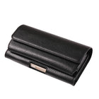 Riñonera de Cuero para Hombre - Bolso de Piel de Vestir Grande y Elegante