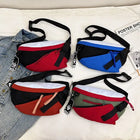 Riñonera Deportiva Grande de Nylon - Bolsa de Cintura para Mujer, Mochila de Hombro y Cintura