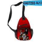 Riñonera de Viaje para Mujer - Bolso Crossbody Divertido con Estampado 3D, Impermeable y Ligero
