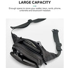 Riñonera Deportiva Grande con 7 Bolsillos - Agua y Resistente, Ajustable para Hombre y Mujer