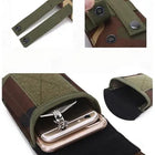 Riñonera Deportiva Táctica LKEEP - Camuflaje, Nylon Resistente