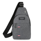 Riñonera de moda para hombre - Bolso bandolera grande de un hombro