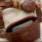 Riñonera Deportiva Hombre - Bolsa de Cintura de Cuero Sintético con Portamonedas, Estilo Coreano, Grande y Transpirable para Correr