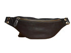 Riñonera Deportiva de Cuero Crazy Horse - Bolsa Sling Elegante