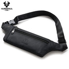 Riñonera de Cuero Vintage para Hombre - Bolso de Piel de Vestir