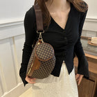 Riñonera Mujer Vintage - Bolso Bandolera Casual de Cintura