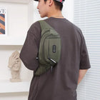 Riñonera Deportiva Impermeable de Lona, Gran Capacidad, Antisalpicaduras, para Exteriores