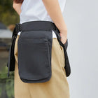 Riñonera Deportiva Grande 3 Piezas - Bolsa de Cintura Multifuncional con Múltiples Compartimentos