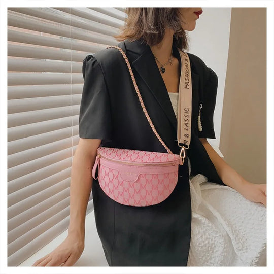 Riñonera Mujer de Lona - Bolso Bandolera Casual y Cómodo