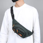 Riñonera Deportiva Impermeable Hombre - Mochila Pechera Multifuncional de Gran Capacidad
