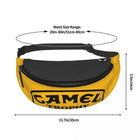 Riñonera Deportiva Camel Trophy para Hombre y Mujer - Bolsa de Cintura para Correr